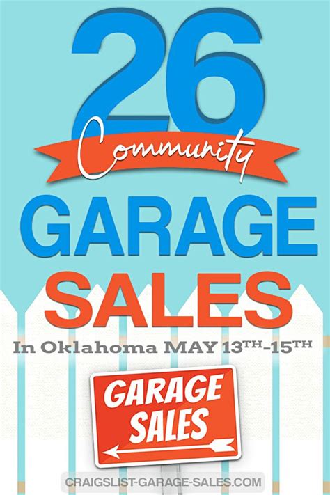 Find great deals and sell your items for free. . Garage sales edmond ok